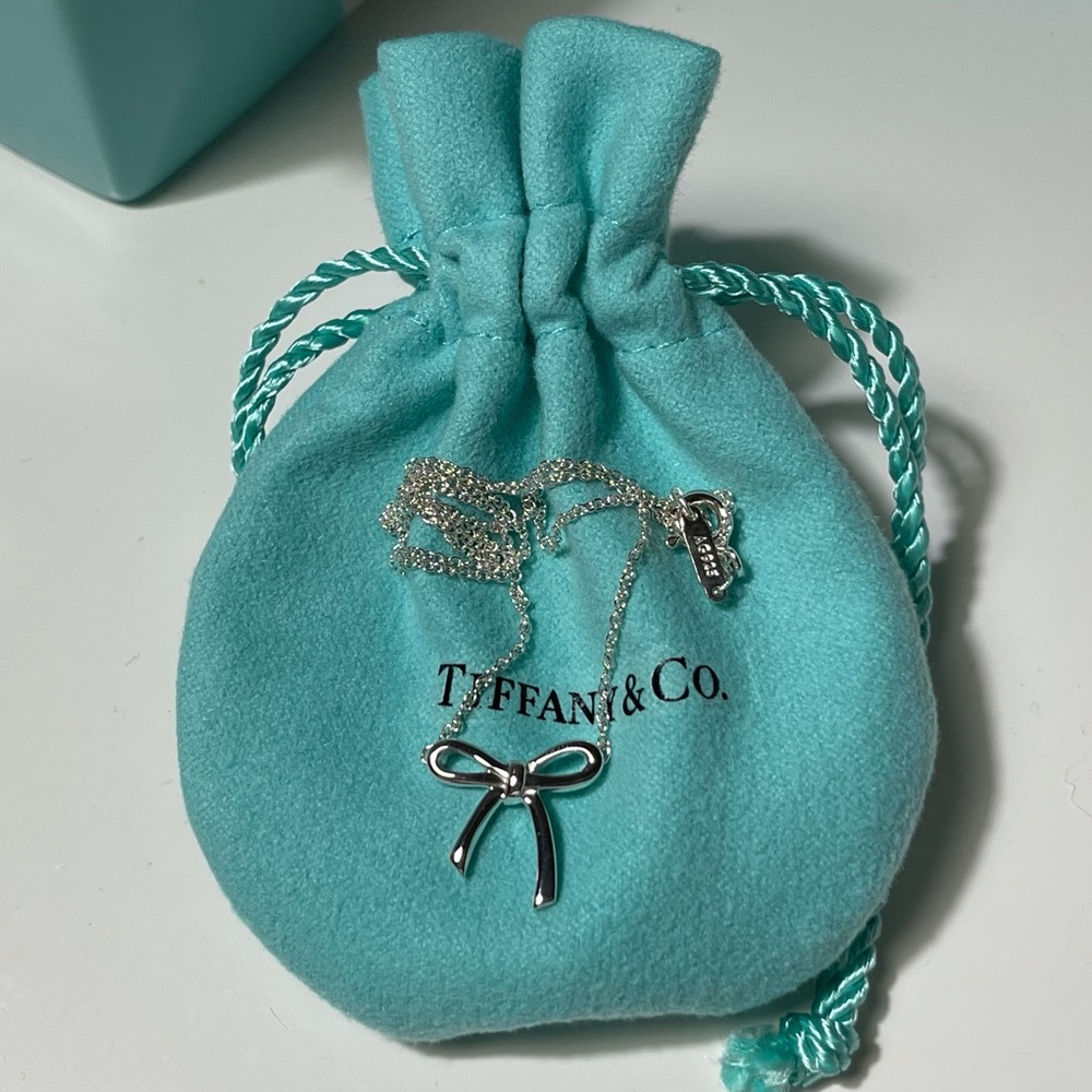Tiffany Bow Necklace
